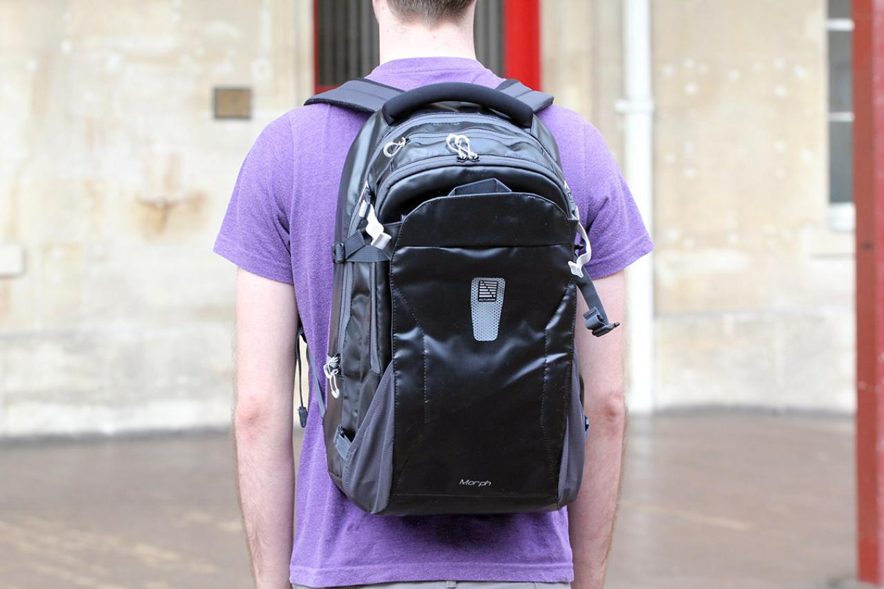 Morph store pannier backpack